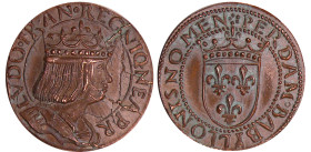 Troisième république (1871-1940) - Louis XII pour Naples, Essai de métal et de module
SUP
Maz.2226 var
 Br ; 5.81 gr ; 23 mm