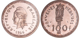 Nouvelles-Hébrides - 100 francs 1966 essai
SPL
Lecompte.58
 Ar ; 24.97 gr ; 37 mm