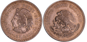 Mexique - Seconde République (1864-) - 5 pesos 1948 (Mexico)
SUP+
KM#465
 Ar ; 29.95 gr ; 40 mm
