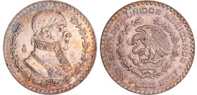 Mexique - Peso 1967 (Mexico)
SPL
 Ar ; 16.00 gr ; 35 mm