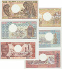 Tchad - République du Tchad - Lot de 3 billets, 500 francs (1974), 1000 francs (1978) et 5000 francs (1984)
UNC
Pick.2-3-11