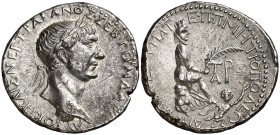 (103-111 d.C.). Trajano. Cilicia. Tarso. Tetradracma. (S.GIC. falta) (RPC. III, 3257). 14,40 g. Bella. Ex Künker 11/10/2007, nº 8798. EBC/EBC-.