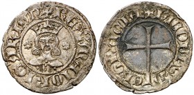 Jaume III de Mallorca (1234-1343). Mallorca. Dobler. (Cru.V.S. 557) (Cru.C.G. 2524). 1,66 g. Buen ejemplar. MBC+.