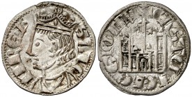 Sancho IV (1284-1295). Coruña. Cornado. (AB. 297). 0,59 g. EBC.