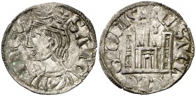 Sancho IV (1284-1295). Coruña. Cornado. (AB. 297.1). 0,86 g. Escasa. MBC+.