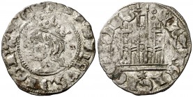 Alfonso XI (1312-1340). Coruña. Cornado. (AB. 343). 0,86 g. Escasa. MBC+.