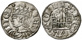 Enrique II (1368-1379). Segovia. Cornado. (AB. 483). 0,83 g. Bella. Escasa así. EBC-.