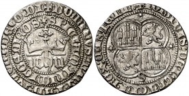 Juan I (1379-1390). Sevilla. Real. (AB. 539.1). 3,06 g. MBC+.