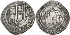 s/d. Felipe II. Lima. R (Alonso Rincón). 2 reales. (Cal. 484). 6,58 g. Ex Colección Princesa de Éboli 20/10/2016 nº 89. Muy rara. MBC-.