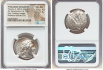 PTOLEMAIC EGYPT. Ptolemy II Philadelphus (285/4-246 BC). AR stater or tetradrachm (27mm, 14.17 gm, 12h). NGC Choice AU 4/5 - 4/5. Tyre, undated (ca. 2...