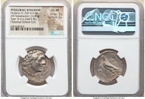 PTOLEMAIC EGYPT. Ptolemy III Euergetes (247/6-221/20 BC). AR tetradrachm (28mm, 14.03 gm, 12h). NGC Choice XF 3/5 - 3/5. Tyre, dated Regnal Year 4 (ca...