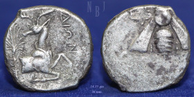 IONIA, Ephesos, c. 390-325 BC. AR Tetradrachm, 14.55gm, Good VF