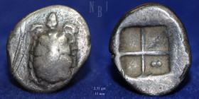 Aegina, Attica. Triobol. Period III, 456-431 BC, 2.31gm, VF & R