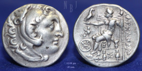 Alexander III The Great Silver Tetradrachm. chios 210-190 BC, 16.80gm, Good VF & RR