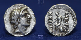 Seleucid: Demetrius I Soter SILVER Drachm, 162-150 BC, 4.02gm, About EF & R