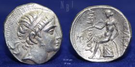Seleukid Kingdom. Antiochos III the Great AR tetradrachm, 16.96gm, EF & Rare