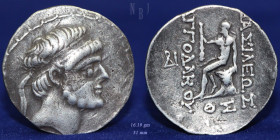KINGS OF CHARACENE: Apodakos AR Tetradrachm. Charax-Spasinu SE 207, 16.19gm.