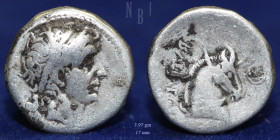 Antiochos I Soter. AR Drachm Aï Khanoum. Struck circa 280-271 BC, 3.97gm, R