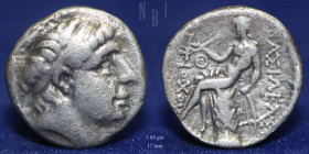 Seleucid Kings of Syria, Antiochus I, AR Tetradrachm, Bactrian mint of Al Khanoum, 3.80gm, R