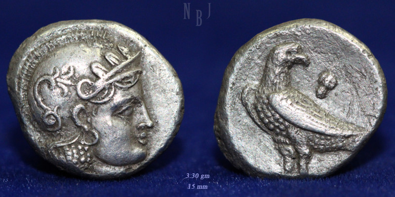 BACTRIA KINGDOM: Sophytes, Baktria AR Drachm. Circa 305-294 BC. Local standard. ...