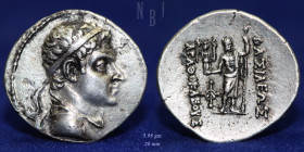 BAKTRIA, Agathokles Dikaios.Circa 185-175 BC. AR Tetradrachm, 3.98gm, Good VF &R