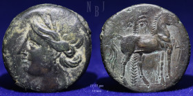 Carthage Æ Dishekel. After 241 BC, 19.03gm, VF