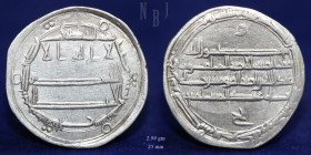 Abbasid Caliphate: al-Rashid. AR Dirham. Balkh, AH186, 2.99gm, EF