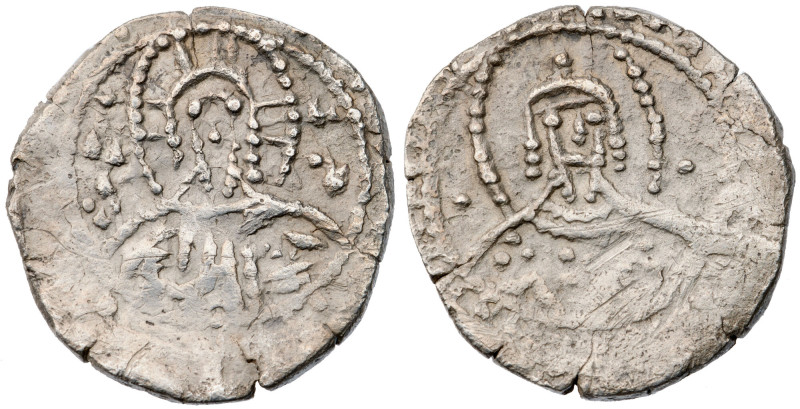 John VIII Palaeologus. AR Half Stavraton (3.3 gr.), 1425-1448. Constantinople. N...