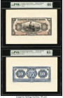 Canada St. John, NB- Eastern Bank of Canada $10 15.5.1929 Ch.# 225-10-04Pa1; Pa2 Front and Back Proofs; Vignette PMG Gem Uncirculated 66 EPQ; Gem Unci...