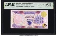 Bahrain Monetary Agency 20 Dinars 1973 (ND 1993) Pick 16 PMG Choice Uncirculated 64 EPQ. 

HID09801242017

© 2022 Heritage Auctions | All Rights Reser...