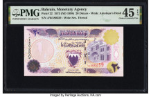 Bahrain Monetary Agency 20 Dinars 1973 (ND 1998) Pick 22 PMG Choice Extremely Fine 45 EPQ. 

HID09801242017

© 2022 Heritage Auctions | All Rights Res...