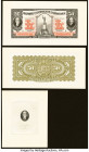 Canada Montreal, PQ- Banque Canadienne Nationale $50 1.2.1929 Ch.# 85-12-08P Front and Back Proof with Die Cut Portrait About Uncirculated-Crisp Uncir...