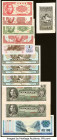 China, Ecuador & Haiti Group Lot of 12 Examples Very Fine-Crisp Uncirculated. Mounting remnants, annotations and stains are present. 

HID09801242017
...