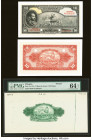 Ethiopia State Bank of Ethiopia 10 Dollars ND (1945) Pick 14s1; 14s2 Front and Back Specimen Crisp Uncirculated (2) Ethiopia State Bank of Ethiopia 19...