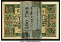 Germany Imperial Bank Note 10 Mark 16.2.920 Pick 67a Forty-Six Examples Fine-Crisp Uncirculated. Small tears are noted on a few examples. 

HID0980124...