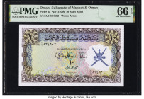 Oman Sultanate of Muscat and Oman 10 Rials Saidi ND (1970) Pick 6a PMG Gem Uncirculated 66 EPQ. 

HID09801242017

© 2022 Heritage Auctions | All Right...