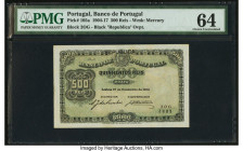 Portugal Banco de Portugal 500 Reis 27.12.1904 Pick 105a PMG Choice Uncirculated 64. 

HID09801242017

© 2022 Heritage Auctions | All Rights Reserved