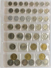 GREECE: Mixed lot composed of 141 Greek coins (most of them different) covering the period from 1954 to 2000. About Uncirculated & Uncirculated condit...