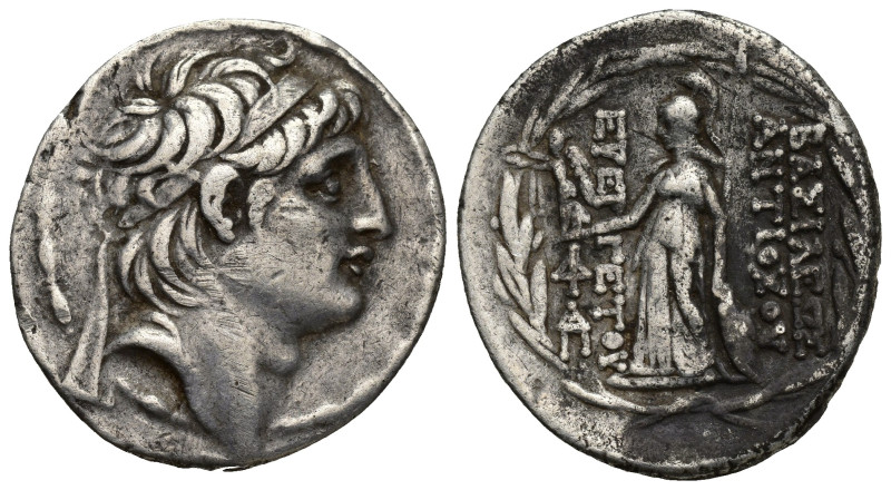 Seleucid Kingdom. Antiochus VII. 138-129 BC. Tetradrachm, (30mm, 16.1 g) Antioch...