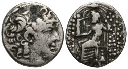 Philippos I. Philadelphos AR Tetradrachm Seleukid kings. Philippos I. Philadelphos (95-83 BC). AR Tetradrachm (25mm, 14.6 g), uncertain mint. Obv. BAΣ...