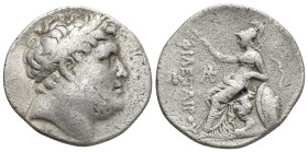 Attalus I (ca. 241-197 BC). AR tetradrachm (29mm, 16 g). Pergamum, ca. 241-235 BC. Laureate head of Philetaerus right / ΦIΛETAIPOY, Athena seated left...