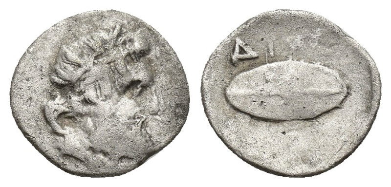 KINGS OF BOSPOROS. Leukon II, circa 240-220 BC. Diobol (Silver, 10mm, 1.1 g), Pa...