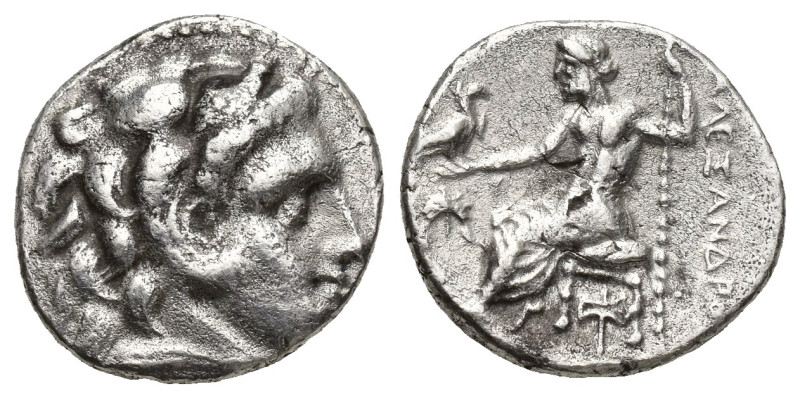 KINGS of MACEDON. Alexander III ‘the Great’, 336-323 BC. Drachm (Silver, 17mm, 4...