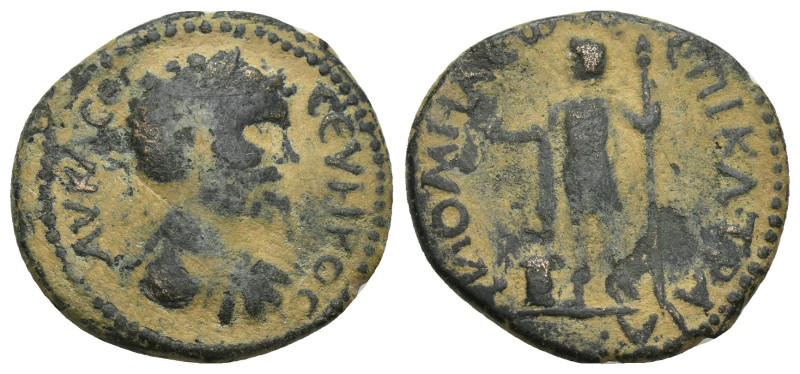 PHRYGIA. Philomelion. Septimius Severus (193-211). Ae. (21mm, 5.9 g) Claudius Tr...