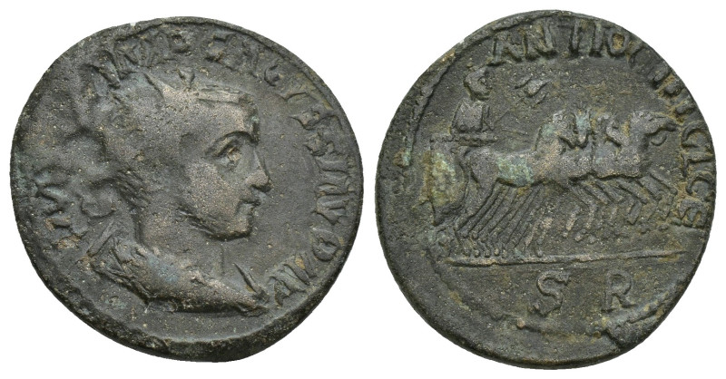 PISIDIA. Antiochia. Volusian, 251-253. (Bronze, 22mm, 6.6 g), IMP C VIMP CALVSSI...