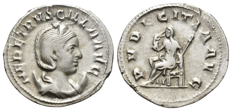 Herennia Etruscilla (249-251 AD). AR Antoninianus (23mm, 3.2 g), Roma (Rome). Ob...