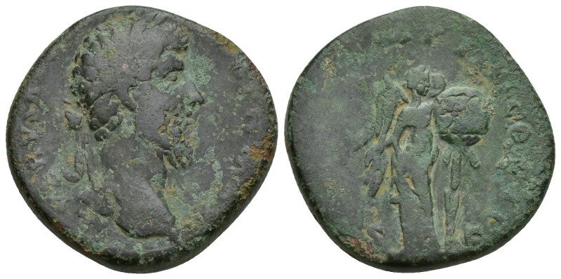 Marcus Aurelius. AD 161-180. Æ Sestertius (29mm, 23.1 g). Rome mint. Struck AD 1...