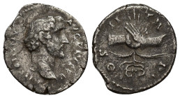 Antoninus Pius, 138-161. Denarius (Silver, 17mm, 3.1 g), Rome, 139. ANTONINVS AVG PIVS P P Laureate head of Antoninus Pius to right. Rev. TR POT COS I...