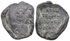 Unidentified Byzantine lead seal, 29 mm, 12 gr.