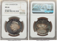 George VI Dollar 1952 MS66 NGC, KM46. Full water lines variety. 

HID09801242017

© 2022 Heritage Auctions | All Rights Reserved